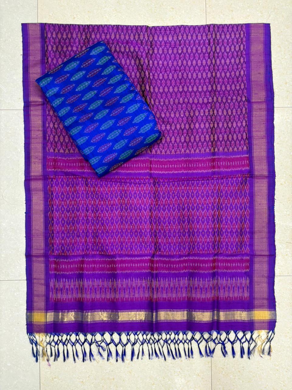 Pochampally & Ikkat Silk Dress Materials